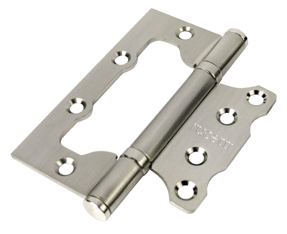 Петля дверная RUCETTI без врезки RFH-100*75*2,5 SN