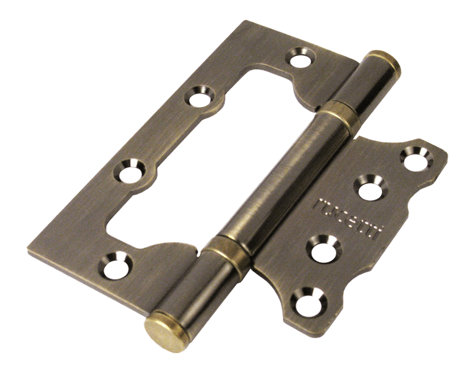 Петля дверная RUCETTI без врезки RFH-100*75*2,5 AB