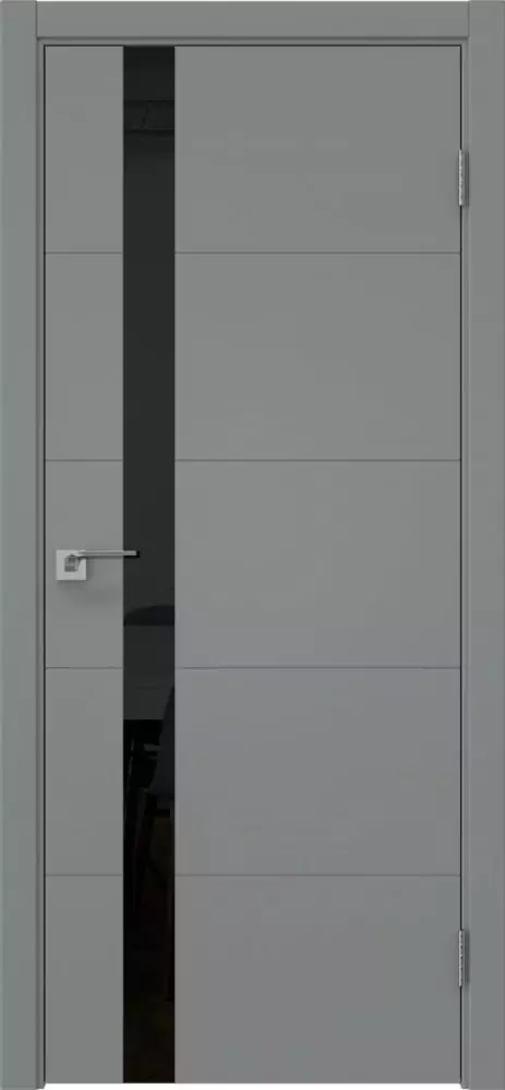 Межкомнатная дверь ПО DR 3.1 Эмаль-Лакобель черный