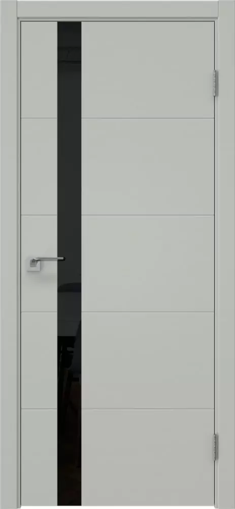 Межкомнатная дверь ПО DR 3.1 Эмаль-Лакобель черный