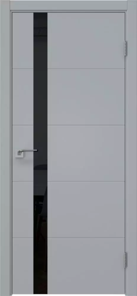 Межкомнатная дверь ПО DR 3.1 Эмаль-Лакобель черный