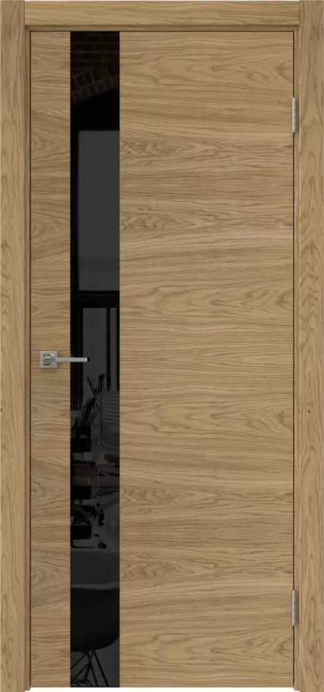 Межкомнатная дверь ПО DR 1.1 Лакобель черный