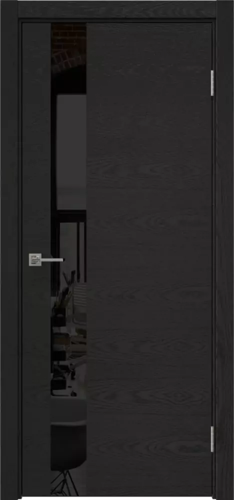 Межкомнатная дверь ПО DR 1.1 Лакобель черный