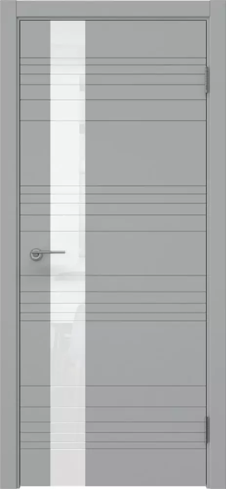 Межкомнатная дверь ПО DR 2.1 Эмаль-Лакобель белый