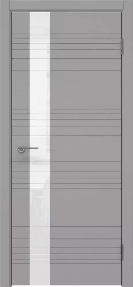 Межкомнатная дверь ПО DR 2.1 Эмаль-Лакобель белый