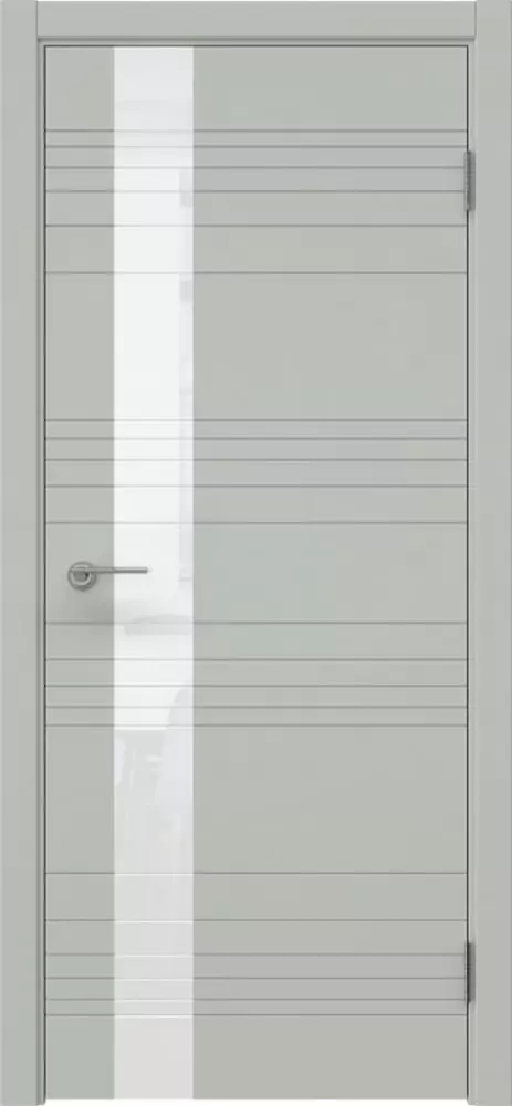 Межкомнатная дверь ПО DR 2.1 Эмаль-Лакобель белый