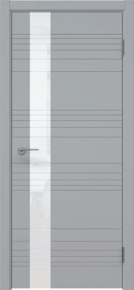 Межкомнатная дверь ПО DR 2.1 Эмаль-Лакобель белый