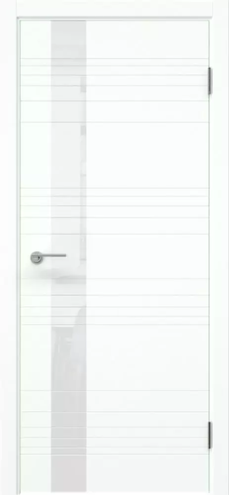 Межкомнатная дверь ПО DR 2.1 Эмаль-Лакобель белый