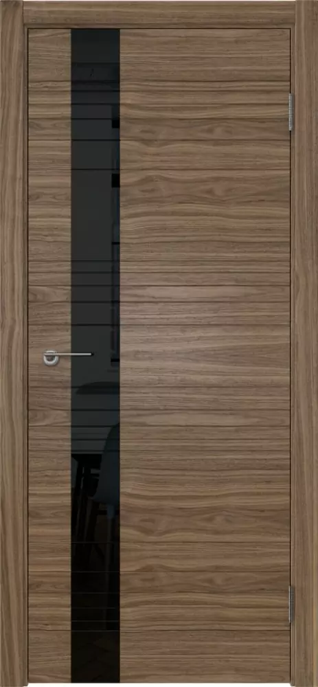 Межкомнатная дверь ПО DR 2.1 Лакобель черный