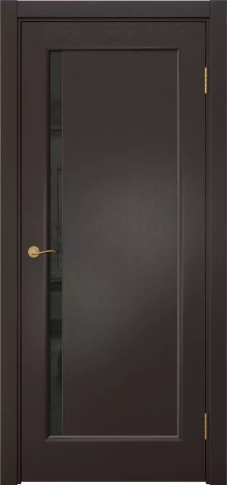 Межкомнатная дверь ПО VET 6.1 Триплекс черный