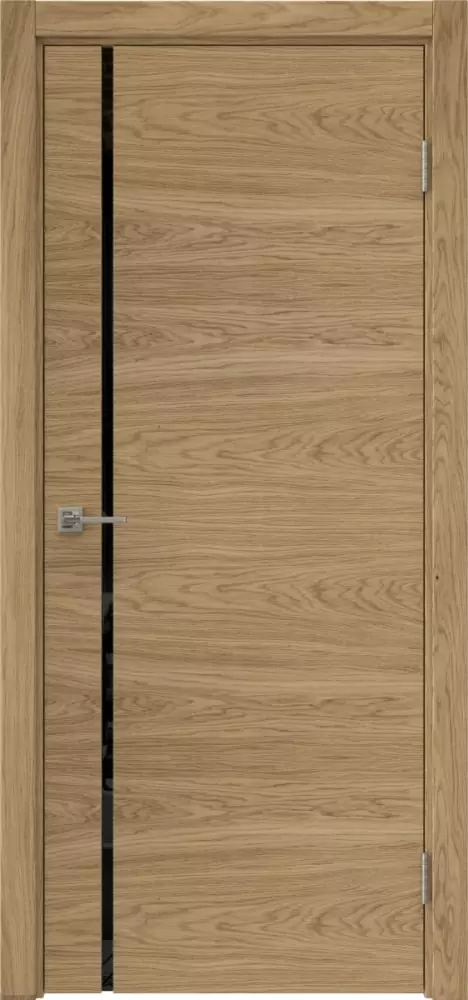 Межкомнатная дверь ПО VTR 1.1 Триплекс черный