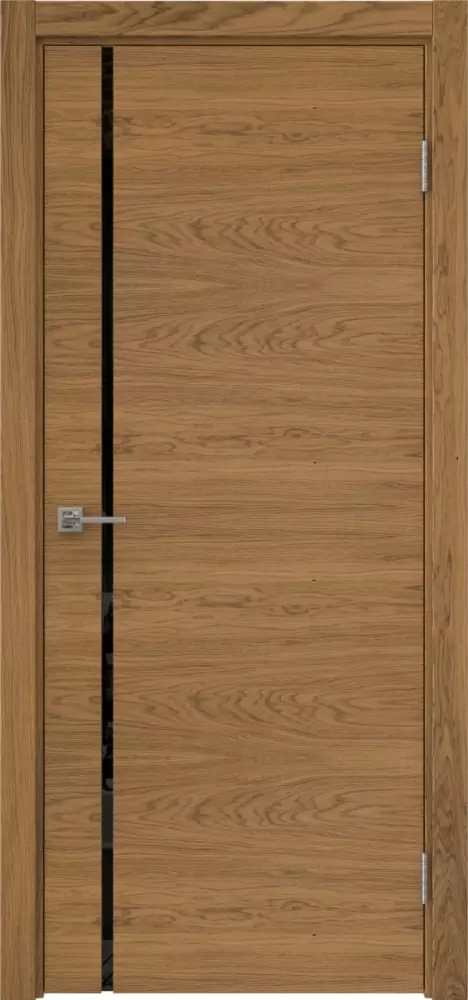 Межкомнатная дверь ПО VTR 1.1 Триплекс черный