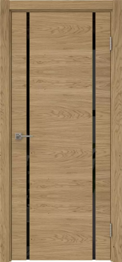 Межкомнатная дверь ПО VTR 1.2 Триплекс черный