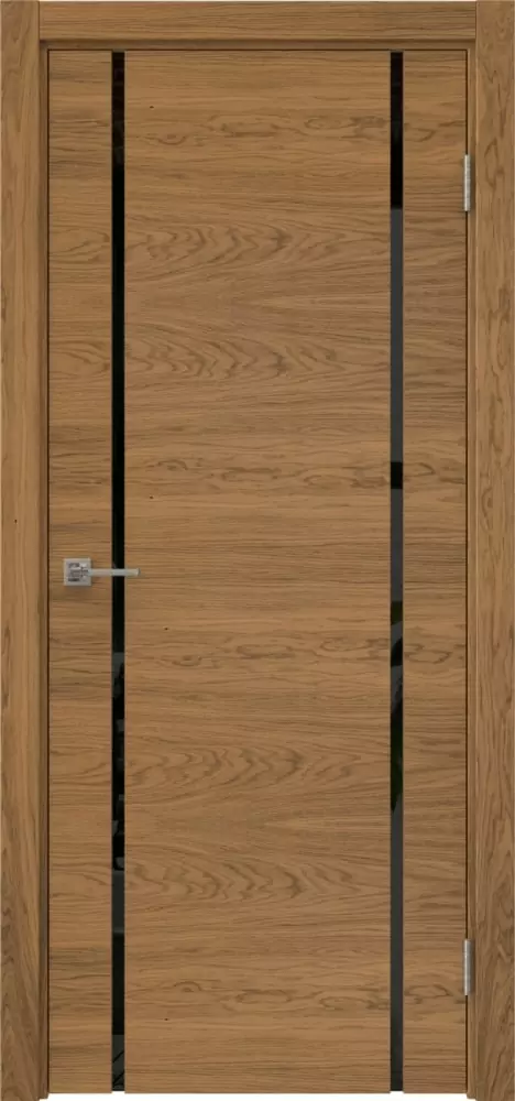 Межкомнатная дверь ПО VTR 1.2 Триплекс черный