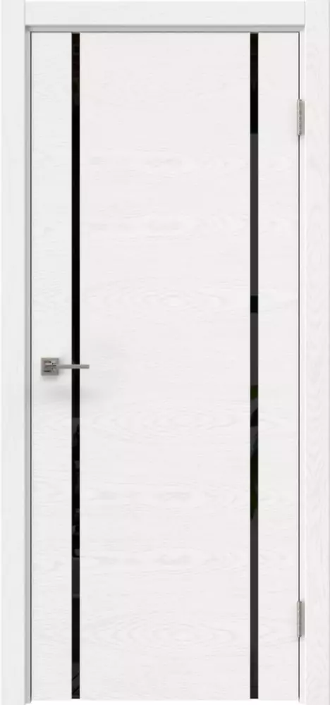 Межкомнатная дверь ПО VTR 1.2 Триплекс черный