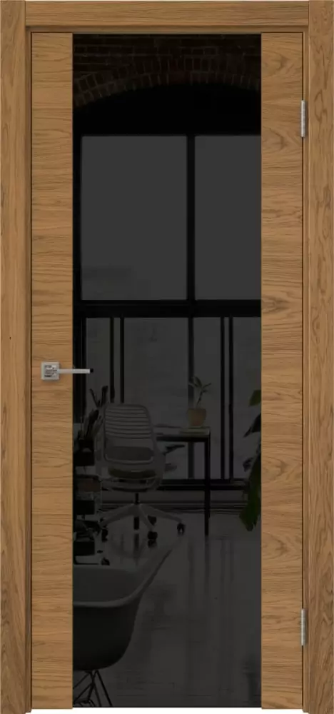 Межкомнатная дверь ПО VTR 1.3 Триплекс черный