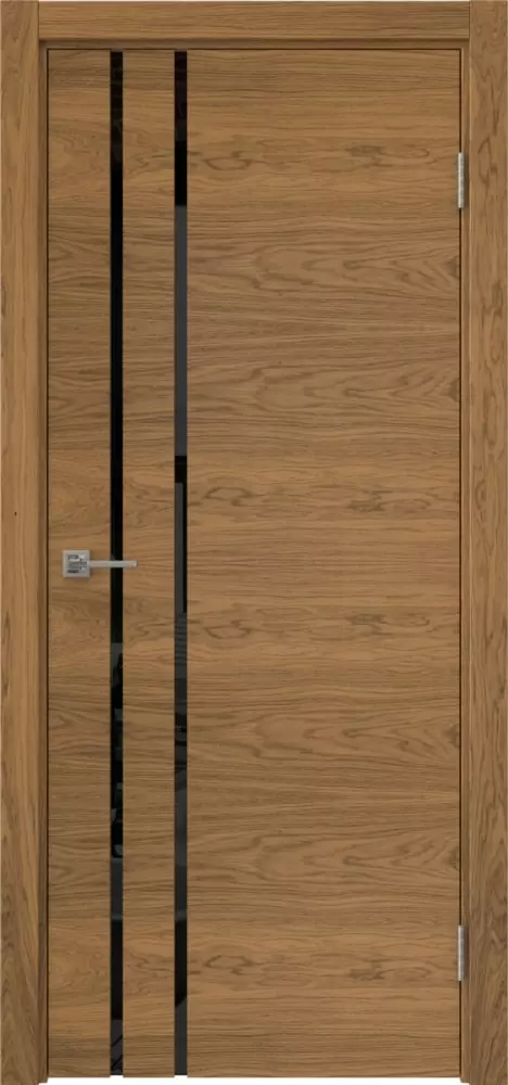 Межкомнатная дверь ПО VTR 1.4 Триплекс черный