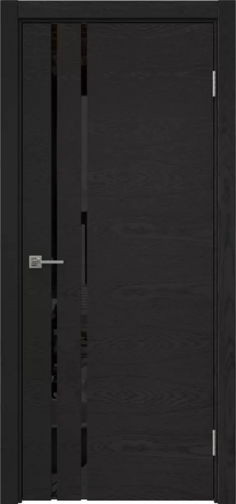 Межкомнатная дверь ПО VTR 1.4 Триплекс черный