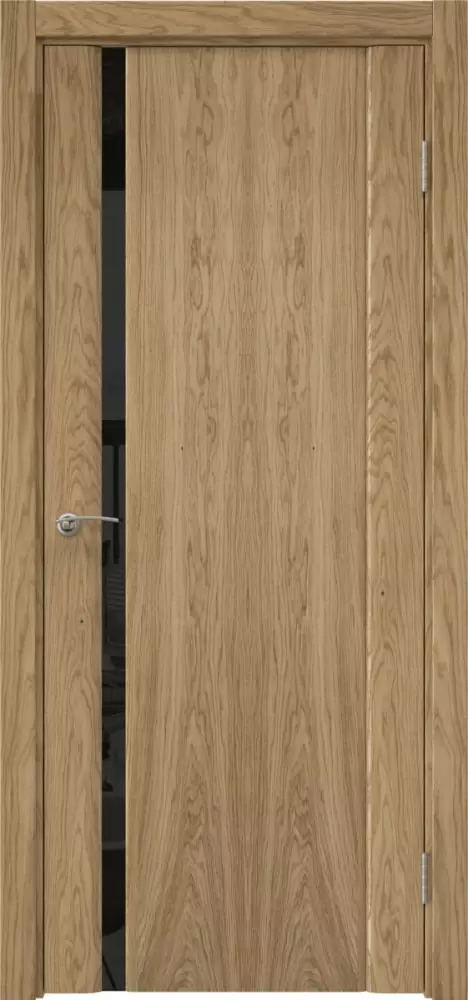 Межкомнатная дверь ПО VTR 2.1 Триплекс черный