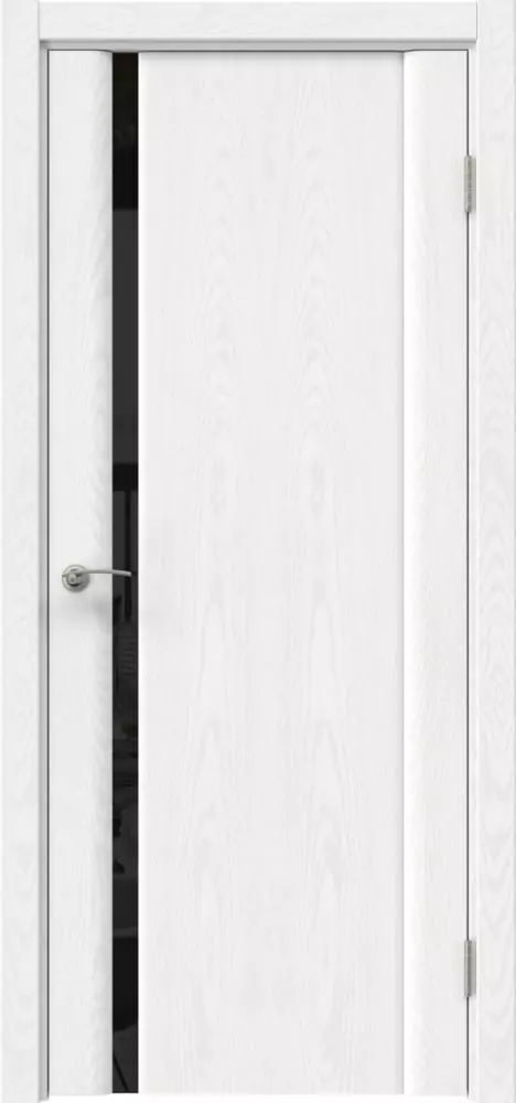 Межкомнатная дверь ПО VTR 2.1 Триплекс черный
