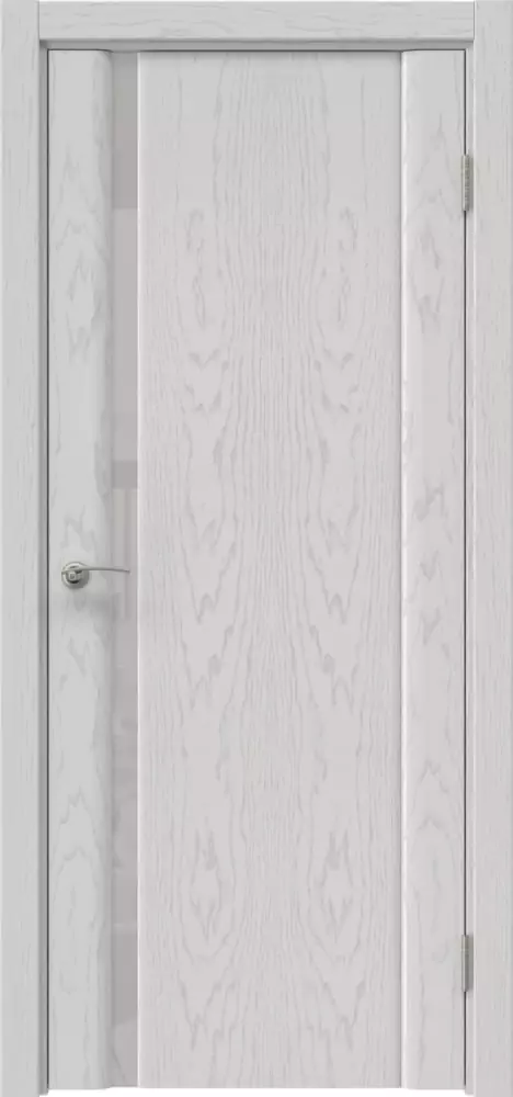 Межкомнатная дверь ПО VTR 2.1 Триплекс белый