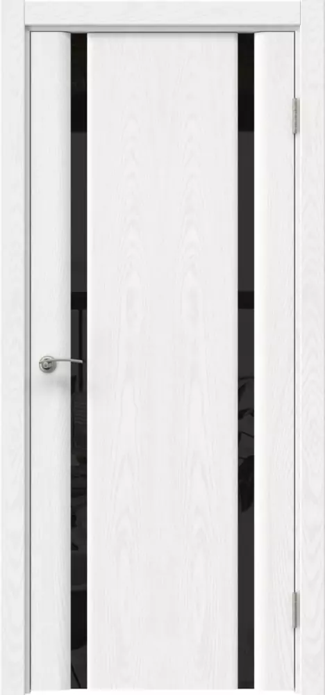 Межкомнатная дверь ПО VTR 2.2 Триплекс черный
