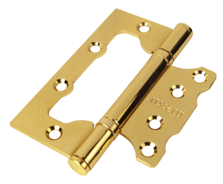 Петля дверная RUCETTI без врезки RFH-100*75*2,5 PG