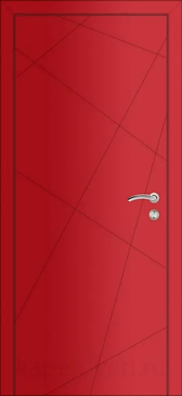 Влагостойкая дверь ПГ Капель Multicolor Ф7Г