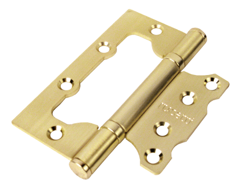 Петля дверная RUCETTI без врезки RFH-100*75*2,5 SG