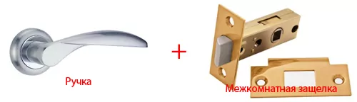 Фурнитура для межкомнатных дверей: ручки, замки.
