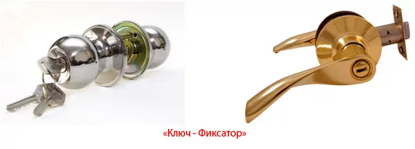 Фурнитура для межкомнатных дверей: ручки, замки.