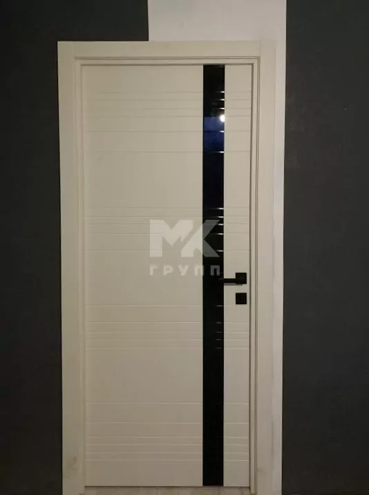 Лорд: Альфа Z1. Лорд: Альфа Z1, цвет кашемир молочный Стекло: Лакобель черное.