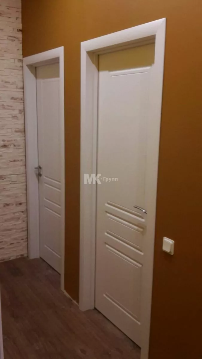 Двери ПГ Престиж в цвете Белый снег матовый