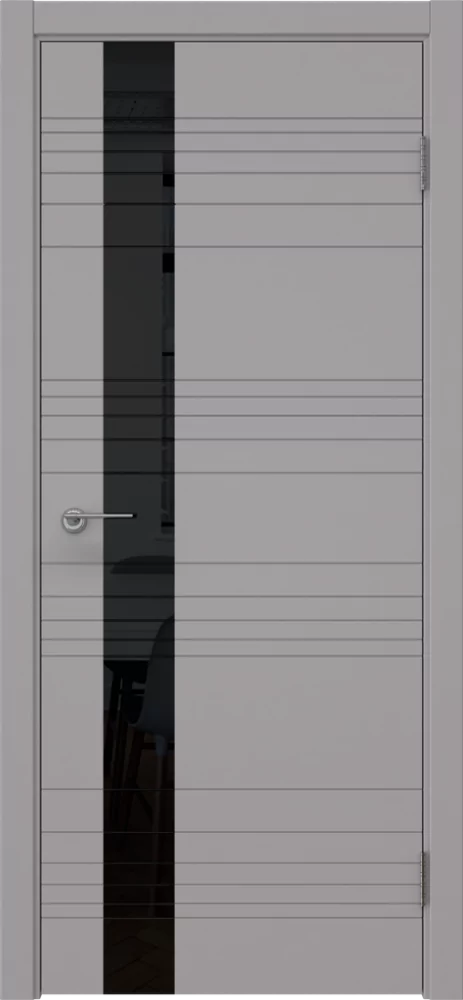 Межкомнатная дверь ПО DR 2.1 Эмаль-Лакобель черный