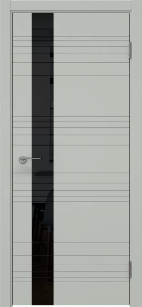 Межкомнатная дверь ПО DR 2.1 Эмаль-Лакобель черный