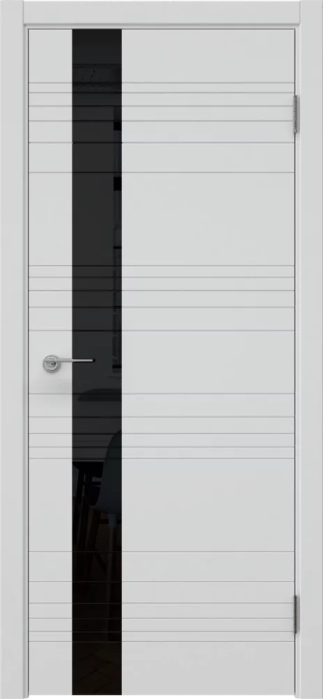 Межкомнатная дверь ПО DR 2.1 Эмаль-Лакобель черный