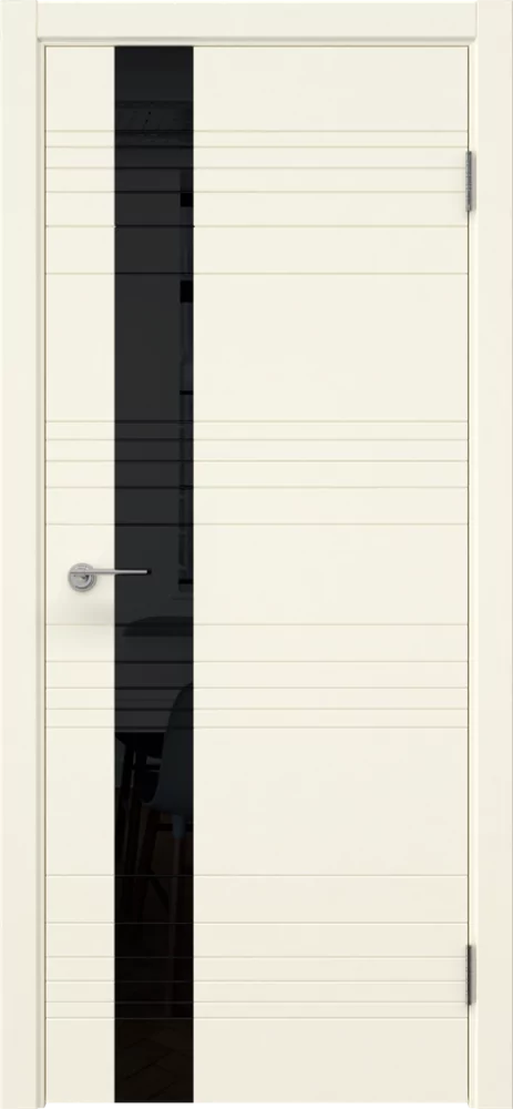 Межкомнатная дверь ПО DR 2.1 Эмаль-Лакобель черный