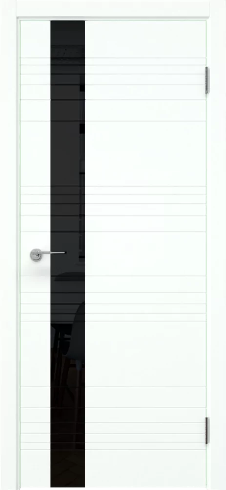 Межкомнатная дверь ПО DR 2.1 Эмаль-Лакобель черный