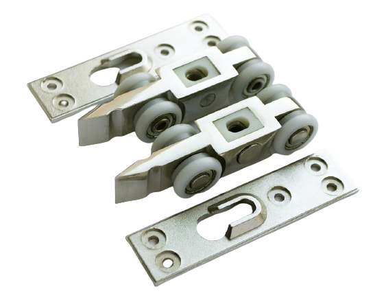 Комплект 4-колесных роликов, для двери весом до 50 кг. SET 4.