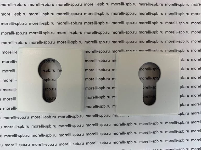 Накладки на ключевой цилиндр LUX-KH-SQ BIA