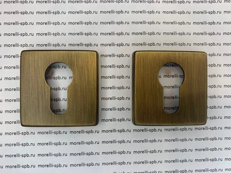 Накладки на ключевой цилиндр LUX-KH-SQ CAFFE