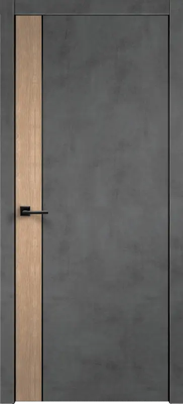 Межкомнатная дверь ПГ TECHNO BLACK DUO 1