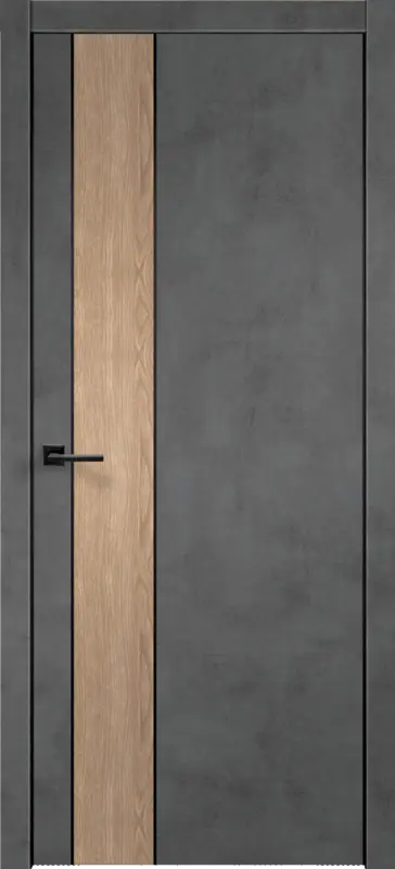 Межкомнатная дверь ПГ TECHNO BLACK DUO 2