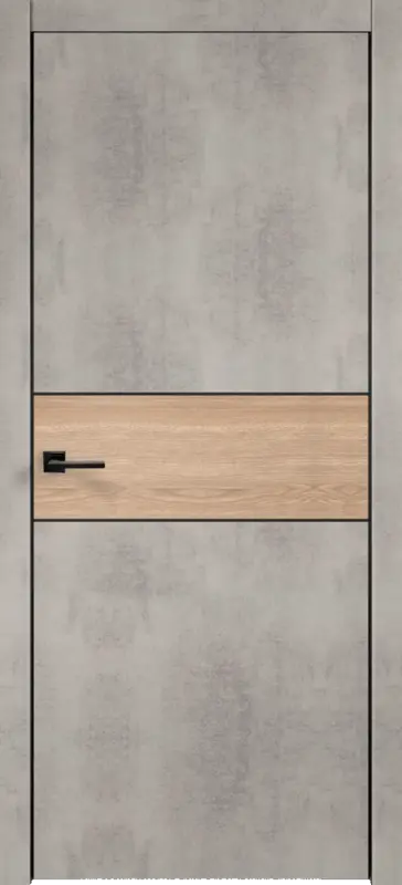 Межкомнатная дверь ПГ TECHNO BLACK DUO 3