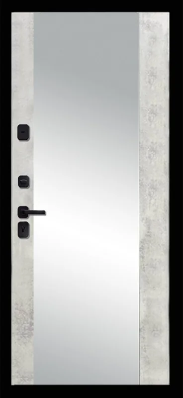 Входная дверь МКМ Карма Смарт Серая - Зеркало