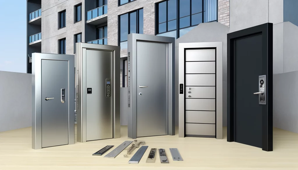 Виды входных дверей и замков