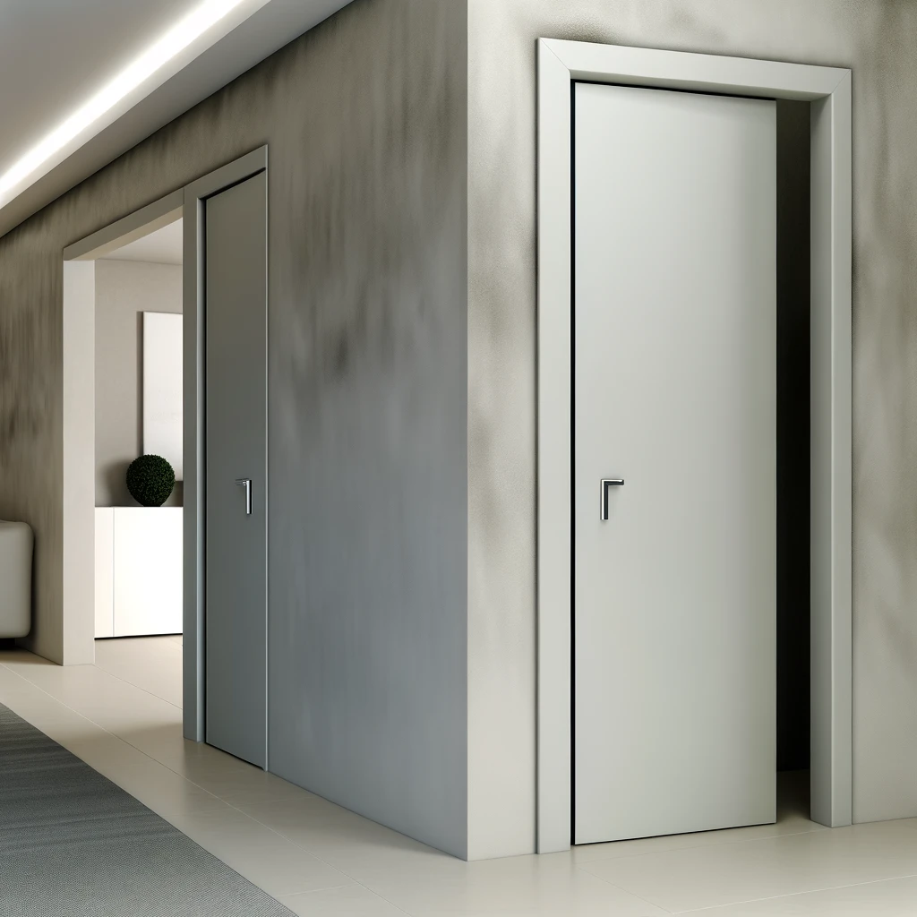 Межкомнатные двери скрытого монтажа