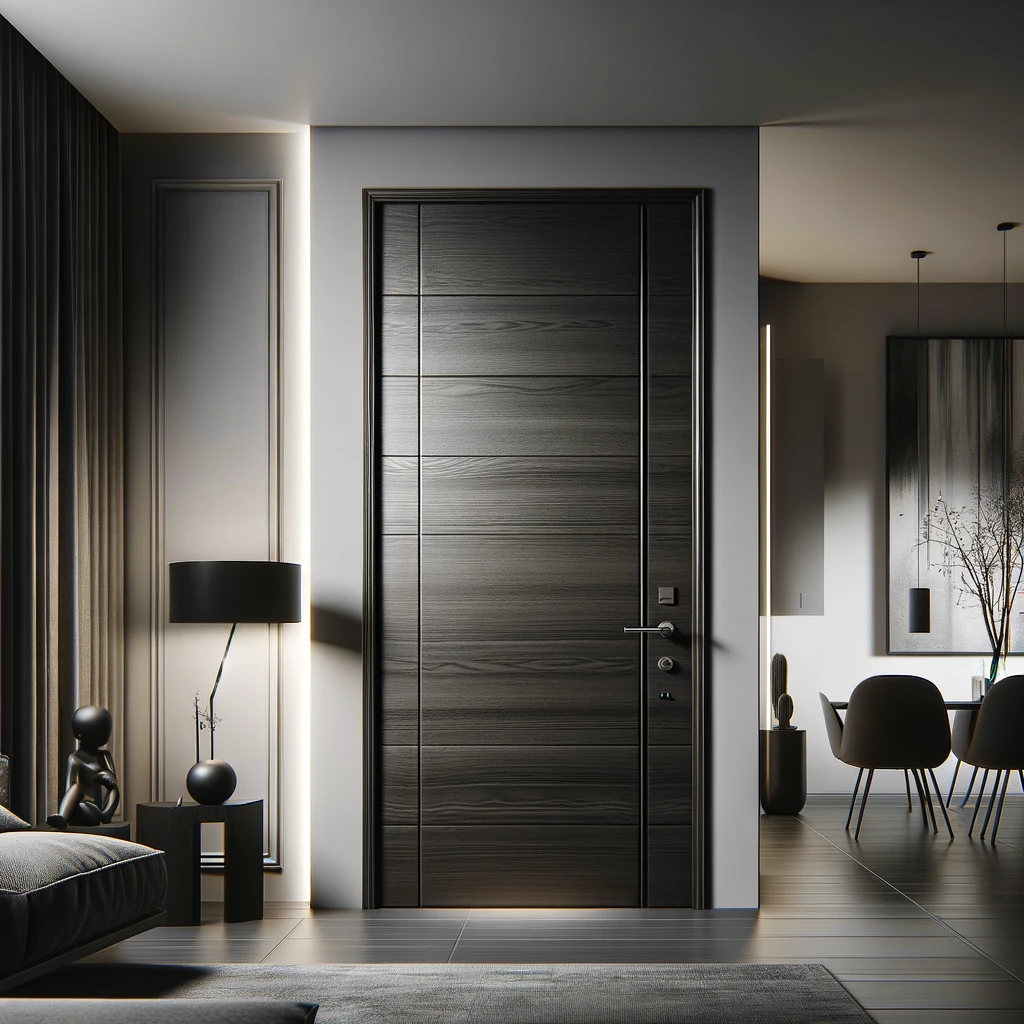 Межкомнатная дверь экошпон