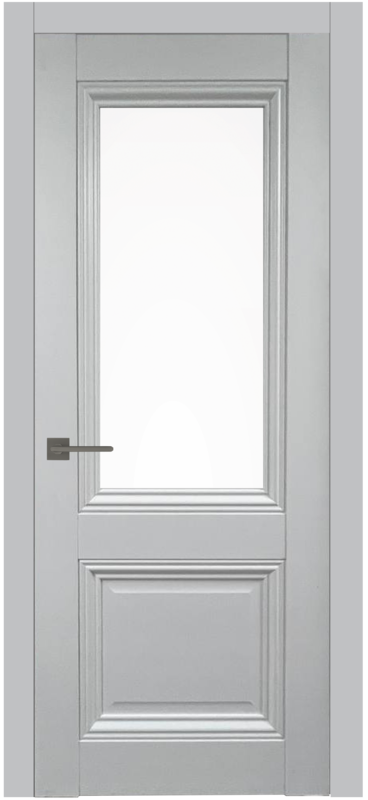 Межкомнатная дверь ПО VN1 Белый сатинат