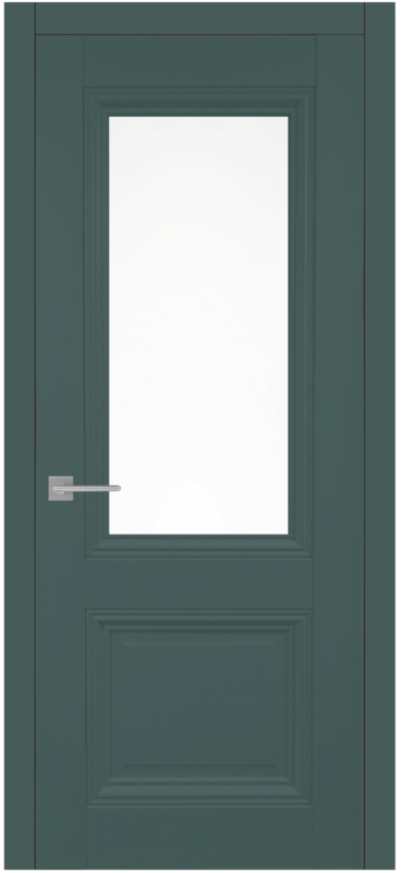 Межкомнатная дверь ПО VN1 Белый сатинат